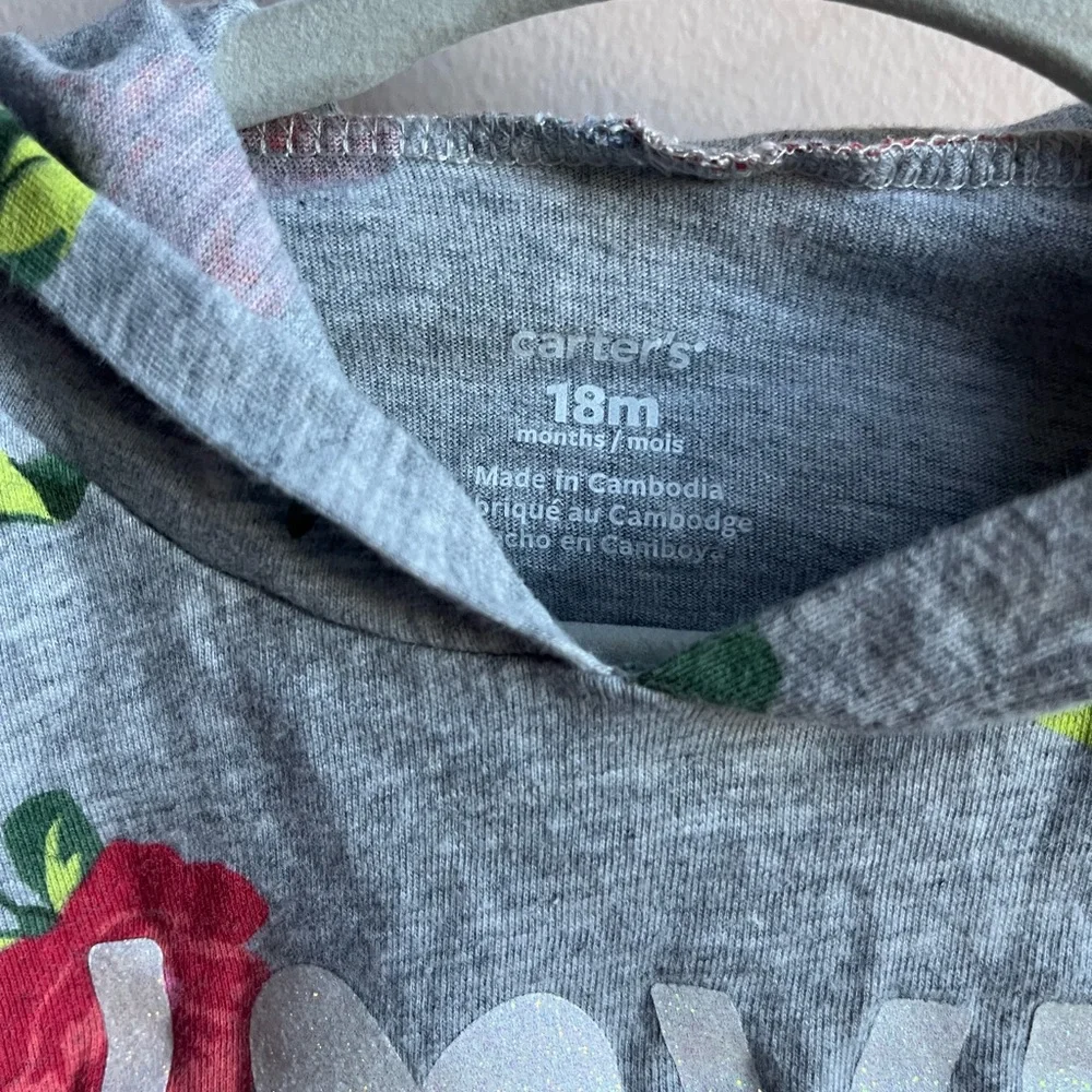 Set of 3 | Carter and Cat & Jack Sweatshirt Bundle | 18 months - Picture 12 of 12